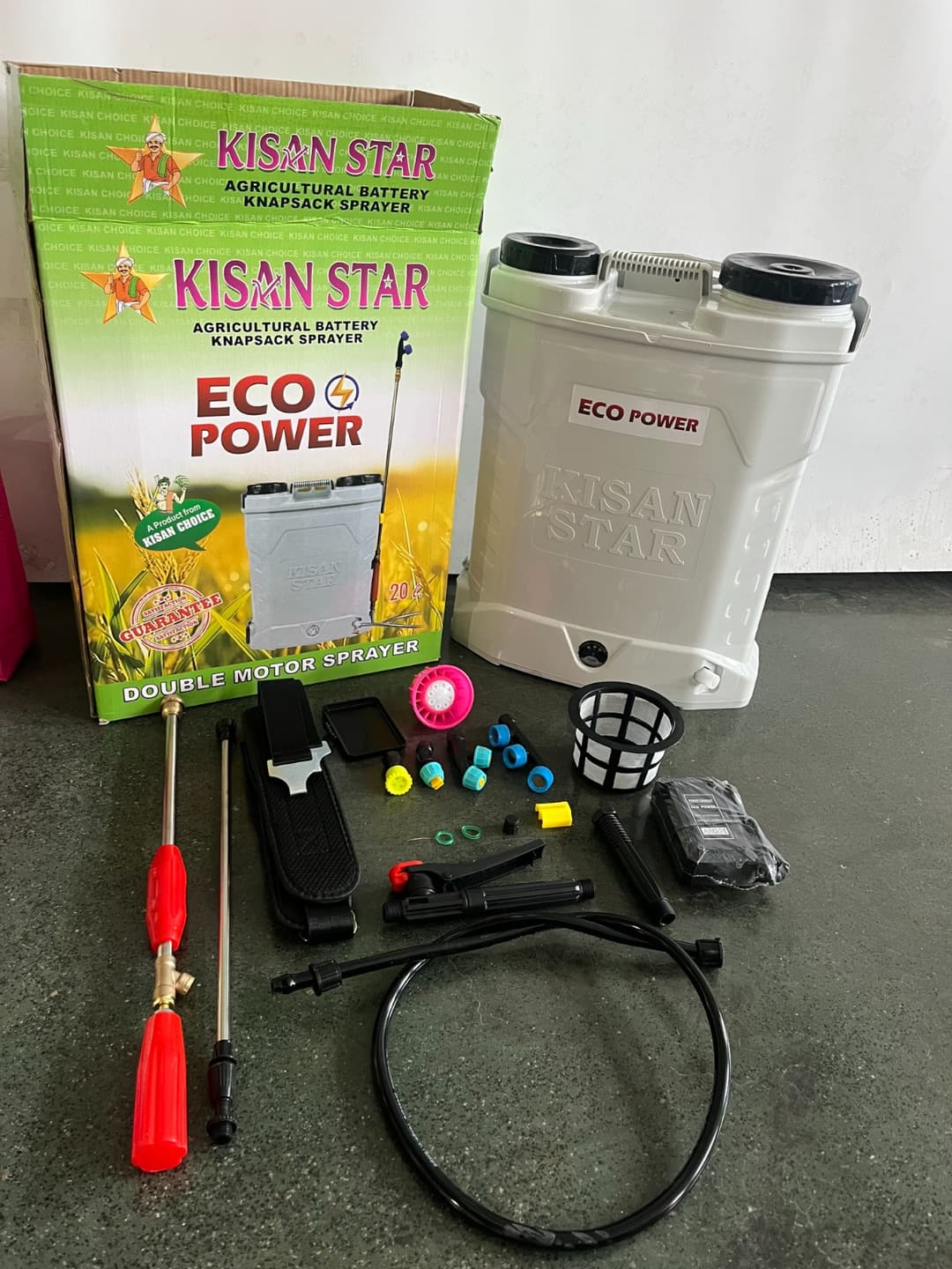 Kisan Star Double Motor Sprayer